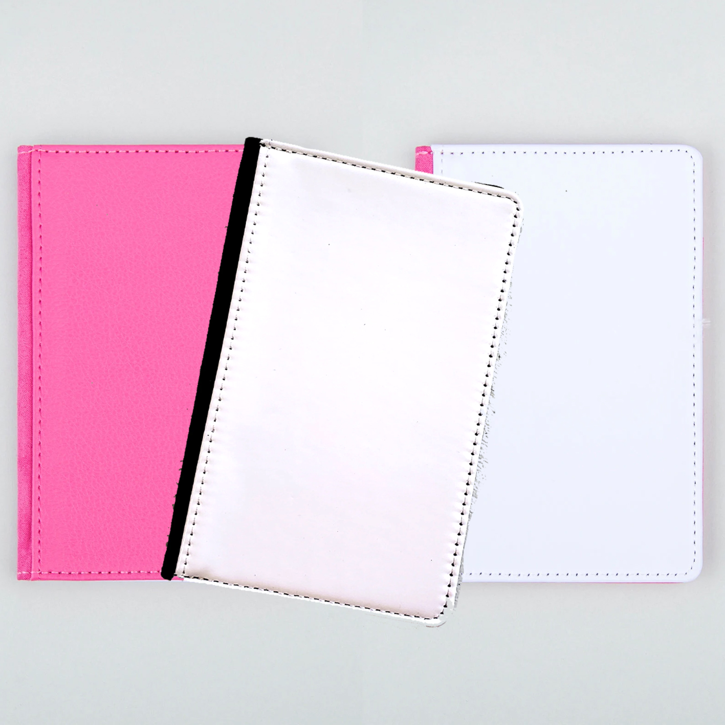 Passport Cover-Black AND PINK