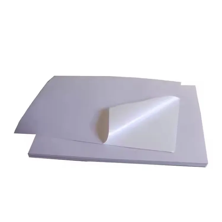 A3 SIZE Korean satin Cloth stikcer white without Edged Polyester 30*42cm