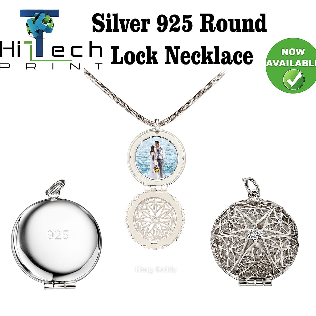 SILVER 8.3GRAM LOCK NESKLACE